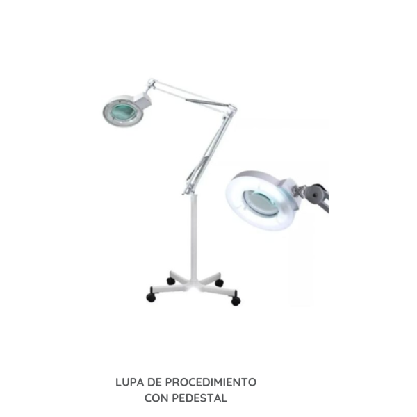 LUPA DE PROCEDIMIENTO CON PEDESTAL
