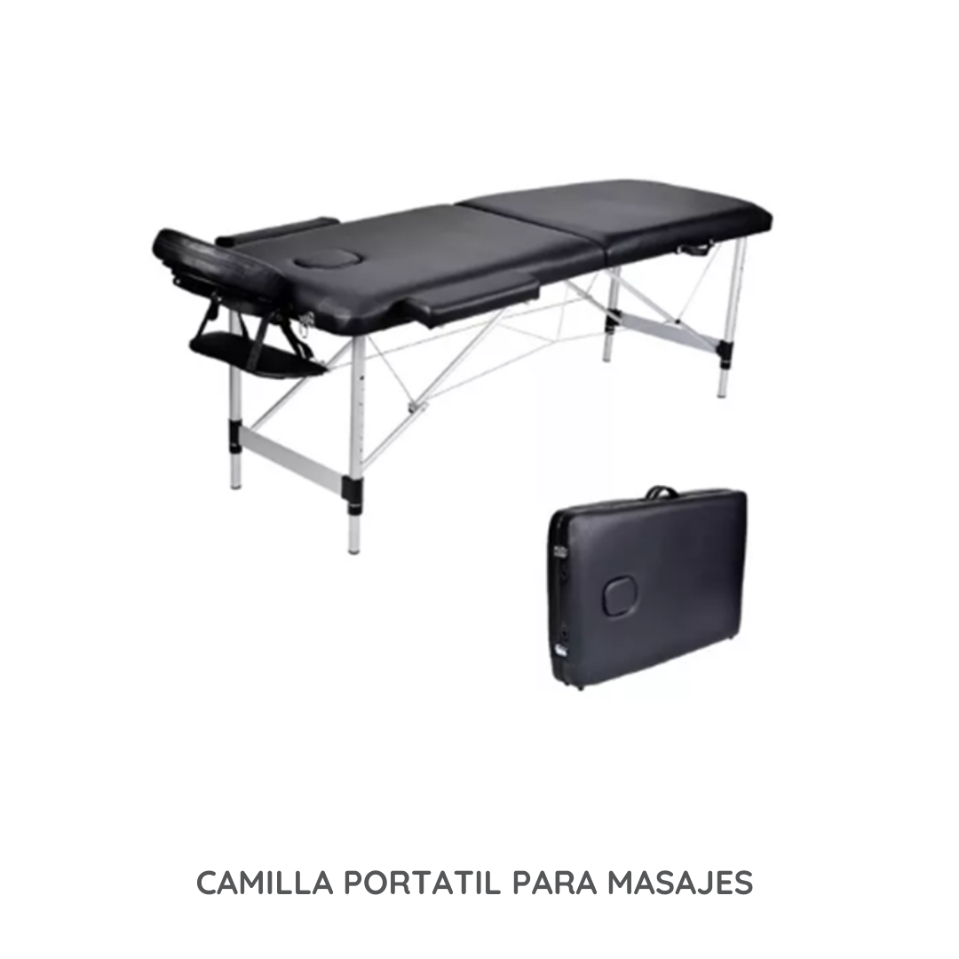 Camilla de masaje de 2 cuerpos